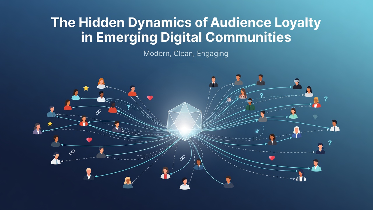 The Hidden Dynamics of Audience Loyalty in Emerging Digital Communities